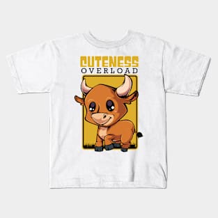 Cattle Bull Kids T-Shirt